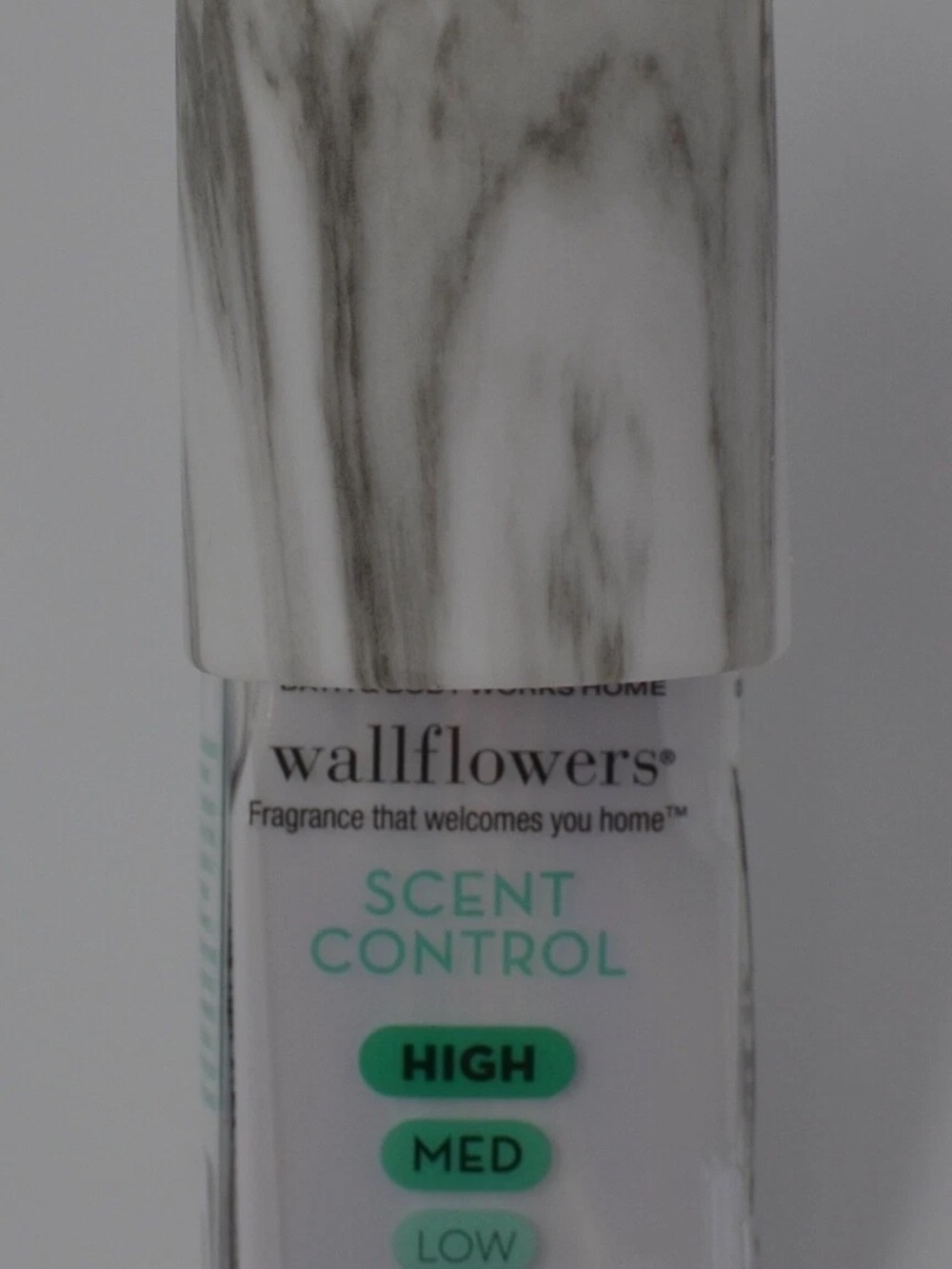 NEW BATH & BODY WORKS MARBLE SCENT CONTROL
WALLFLOWER FRAGRANCE PLUG IN HOLDER